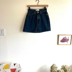Reformation Denim Lydia Skirt